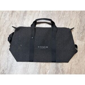 COACH WEEKENDER FRAGRANCE BAG Gray Large 23" - Read Description and Review Photo